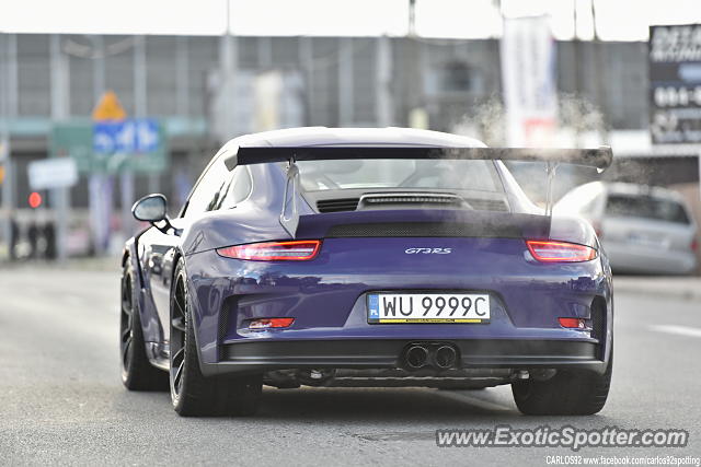 Porsche 911 GT3 spotted in Warsaw, Poland