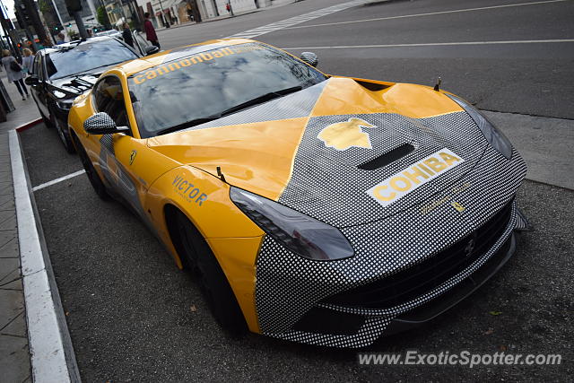 Ferrari F12 spotted in Beverly Hills, California