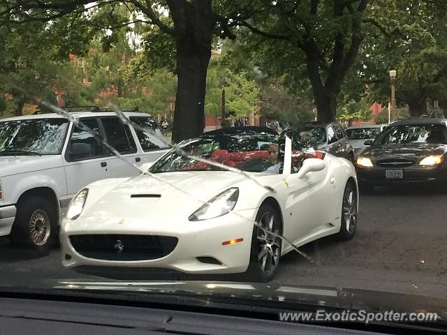 Ferrari California spotted in Portland, Oregon