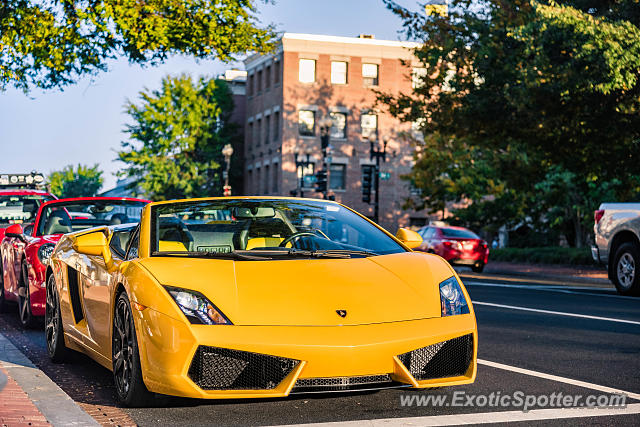 Lamborghini Gallardo spotted in Arlington, Virginia