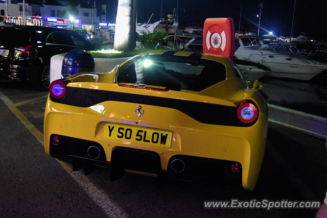 Ferrari 458 Italia spotted in Puerto Banus, Spain