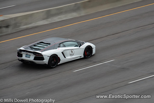 Lamborghini Aventador spotted in DTC, Colorado