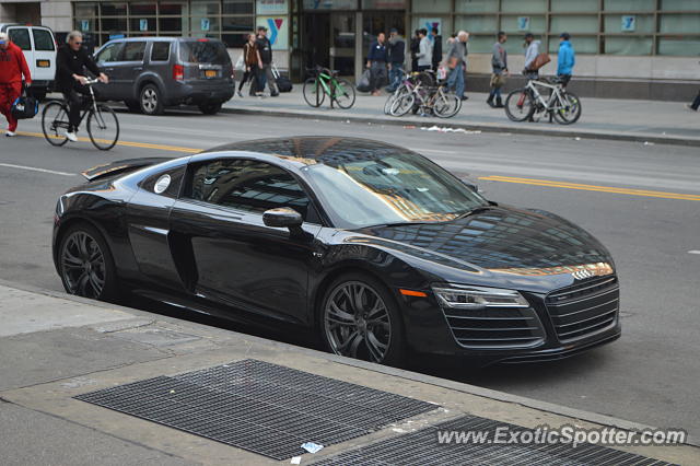 Audi R8 spotted in Manhattan, New York