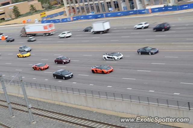 Lamborghini Aventador spotted in DTC, Colorado