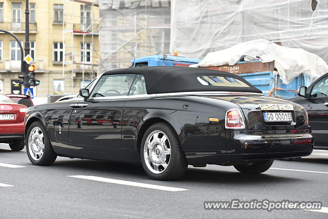 Rolls-Royce Phantom spotted in Warsaw, Poland