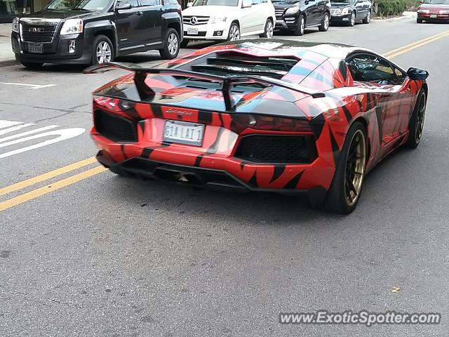 Lamborghini Aventador spotted in Columbus, Ohio