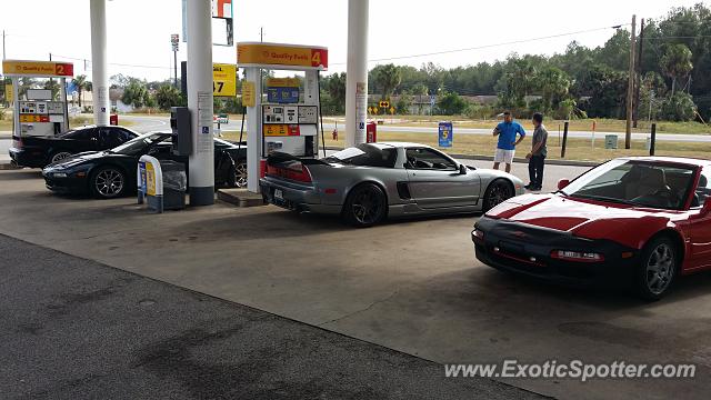 Acura NSX spotted in Off I75, Georgia