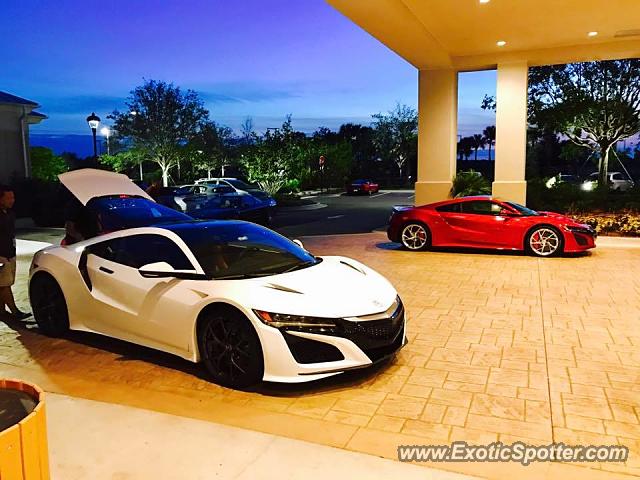 Acura NSX spotted in Orlando, Florida