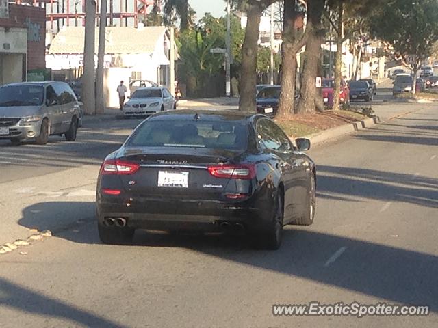 Maserati Quattroporte spotted in Monterey Park, California