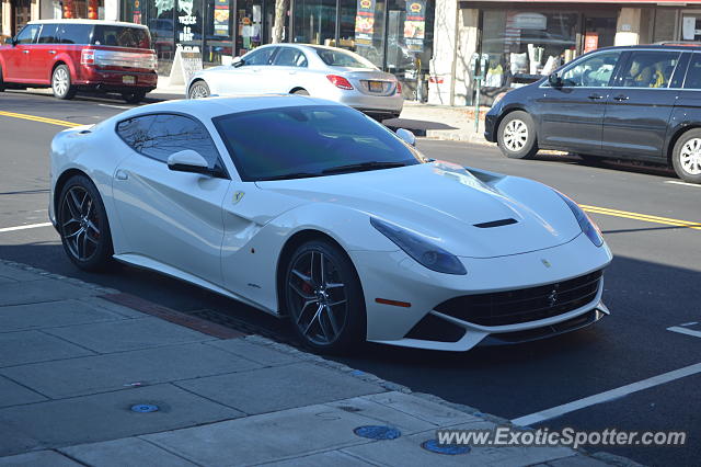 Ferrari F12 spotted in Summit, New Jersey