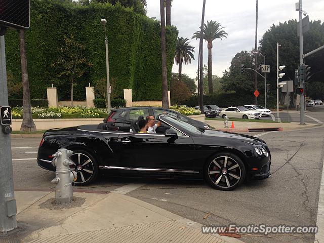 Bentley Continental spotted in Beverly Hills, California