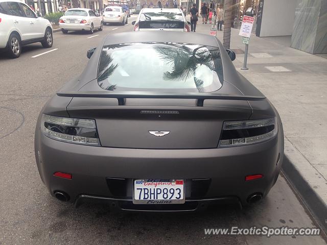 Aston Martin Vantage spotted in Beverly Hills, California