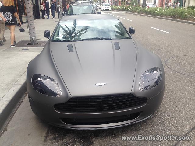 Aston Martin Vantage spotted in Beverly Hills, California