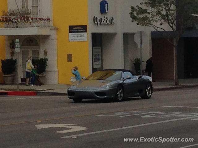 Ferrari 360 Modena spotted in Beverly Hills, California