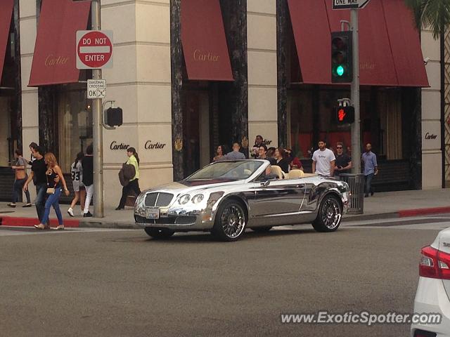 Bentley Continental spotted in Beverly Hills, California