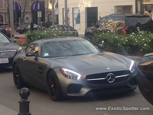 Mercedes AMG GT spotted in Beverly Hills, California