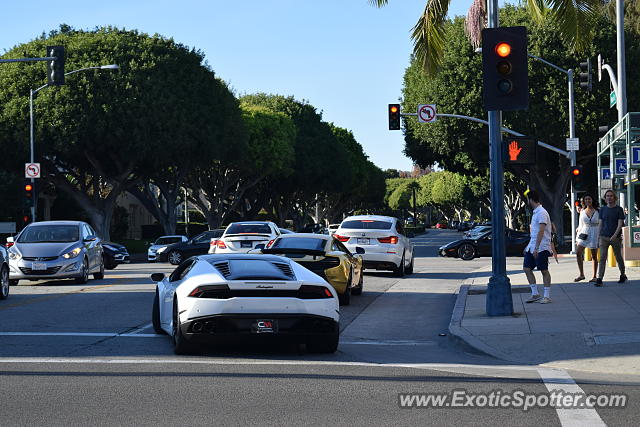 Lamborghini Huracan spotted in Beverly Hills, California