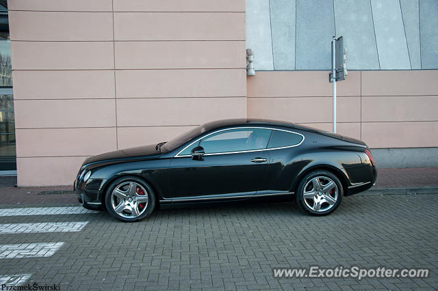 Bentley Continental spotted in Zgorzelec, Poland