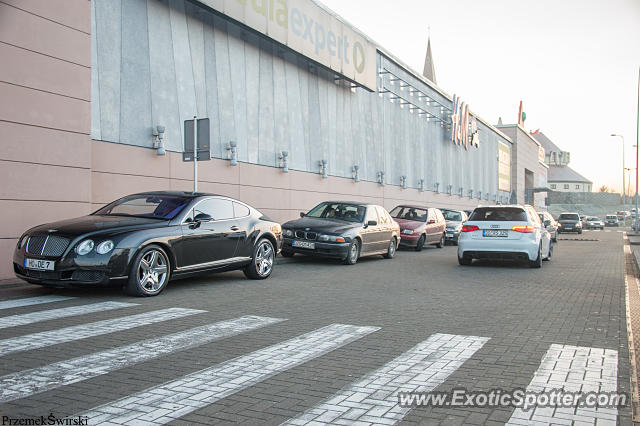 Bentley Continental spotted in Zgorzelec, Poland