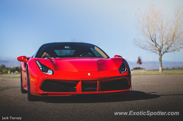 Ferrari 488 GTB spotted in Centennial, Colorado