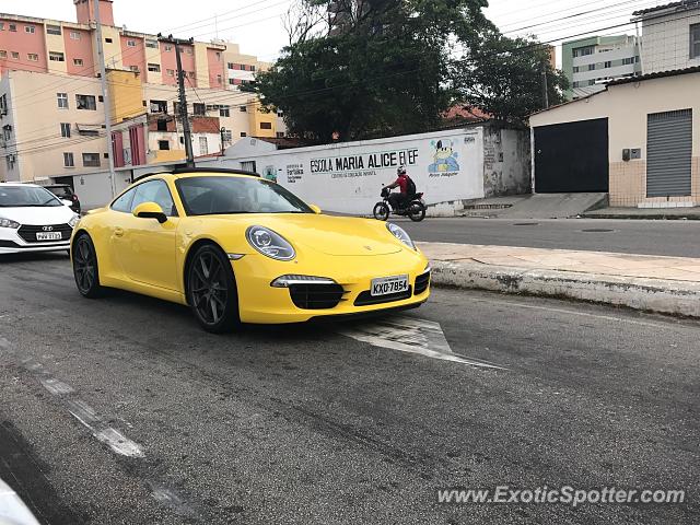 Porsche 911 spotted in Fortaleza, Brazil