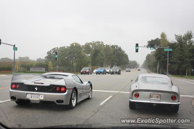 Ferrari F50 spotted in Lake Forest, Illinois