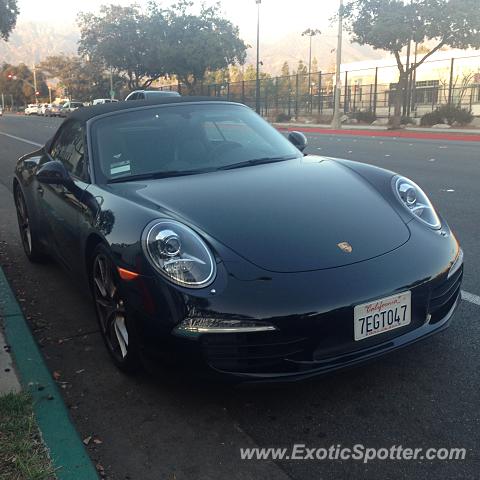 Porsche 911 spotted in Pasadena, California