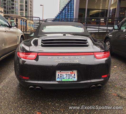 Porsche 911 spotted in Bellevue, Washington