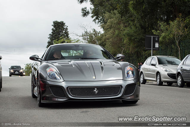 Ferrari 599GTO spotted in Curitiba, Brazil