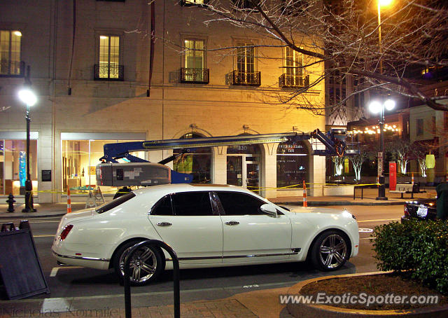 Bentley Mulsanne spotted in Charlotte, North Carolina