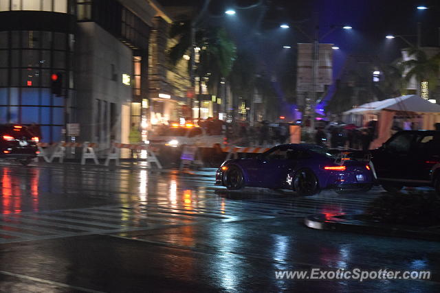 Porsche 911 GT3 spotted in Beverly Hills, California