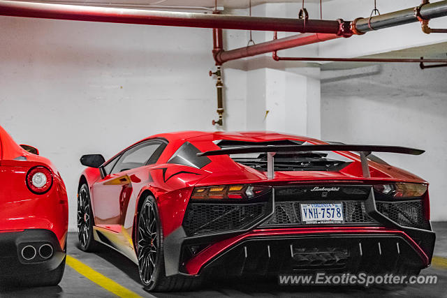 Lamborghini Aventador spotted in Arlington, Virginia