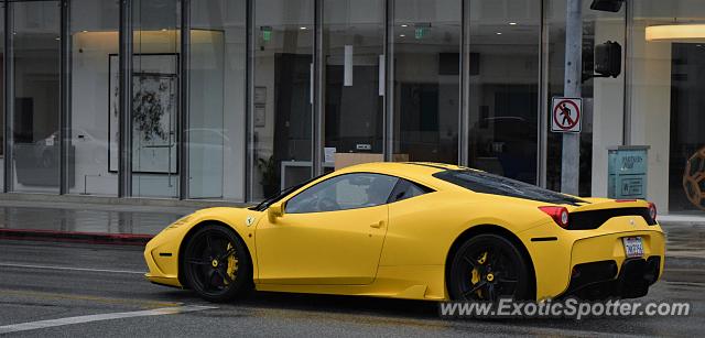 Ferrari 458 Italia spotted in Beverly Hills, California