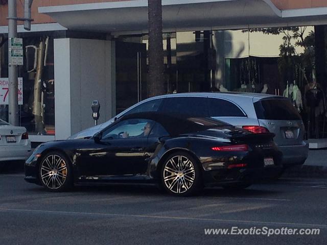 Porsche 911 Turbo spotted in Beverly Hills, California