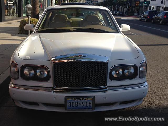 Bentley Arnage spotted in Beverly Hills, California