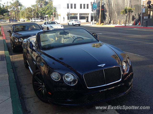 Bentley Continental spotted in Beverly Hills, California