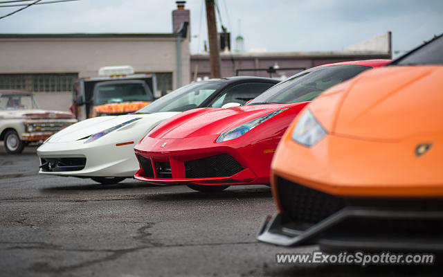 Ferrari 488 GTB spotted in Birmingham, Michigan