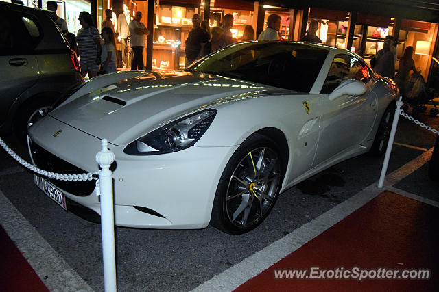 Ferrari California spotted in Puerto Banus, Spain