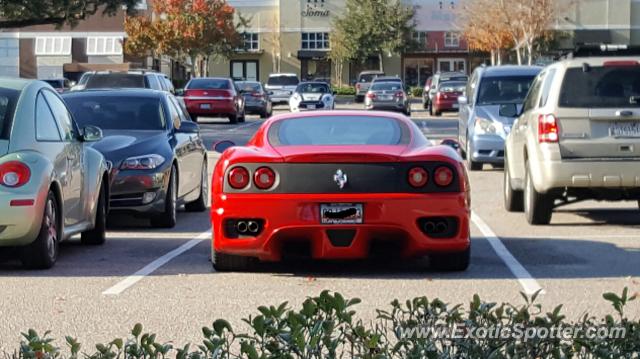Ferrari 360 Modena spotted in Mount Pleasant, South Carolina