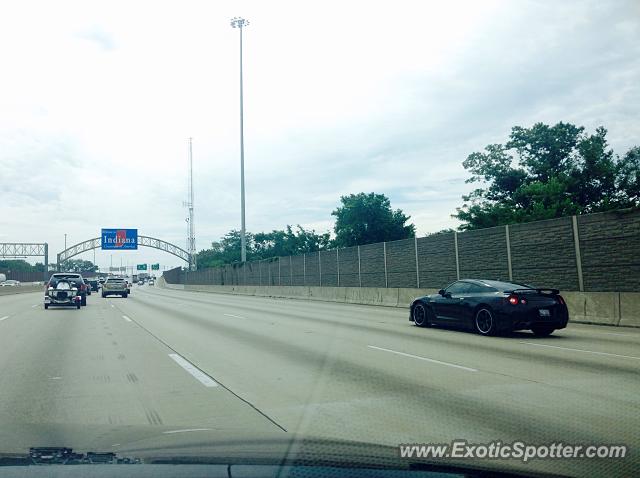 Nissan GT-R spotted in Illinois-Indiana, United States