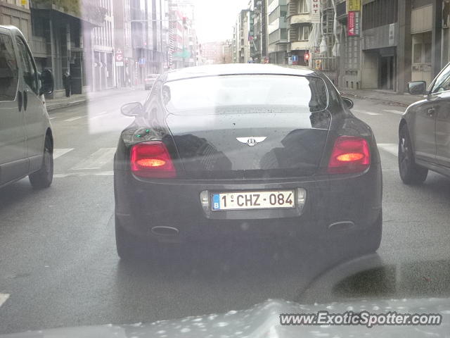 Bentley Continental spotted in Brussels, Belgium