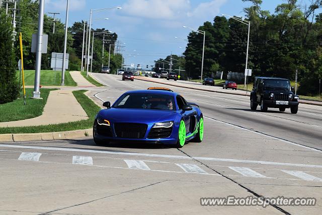 Audi R8 spotted in Geneva, Illinois