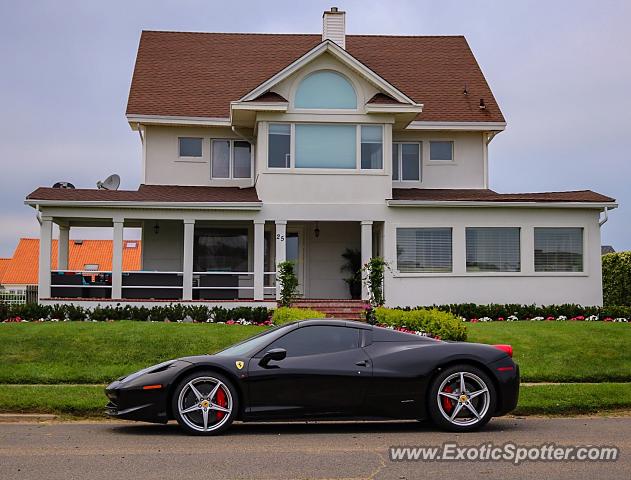 Ferrari 458 Italia spotted in Deal, New Jersey