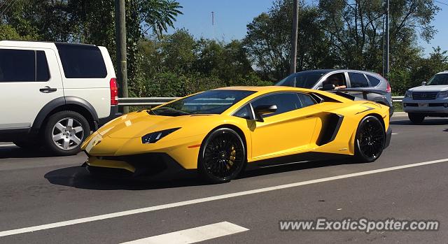 Lamborghini Aventador spotted in Nashville, Tennessee