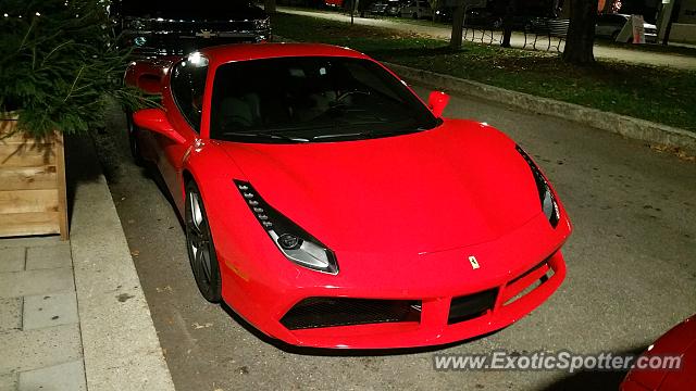 Ferrari 488 GTB spotted in Covington, Kentucky