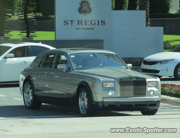 Rolls-Royce Phantom spotted in Bal Harbour, Florida