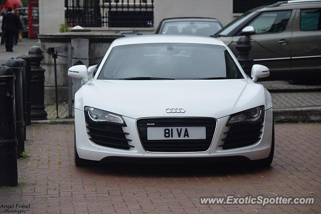 Audi R8 spotted in London, United Kingdom