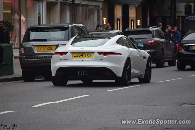 Jaguar F-Type spotted in London, United Kingdom