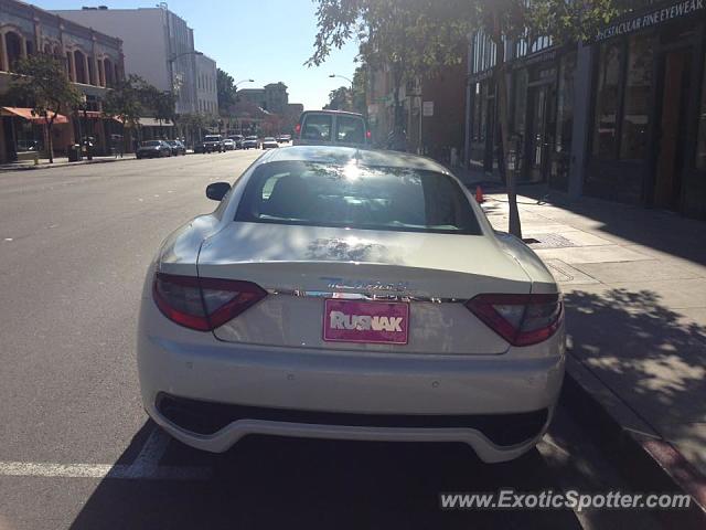 Maserati GranTurismo spotted in Pasadena, California