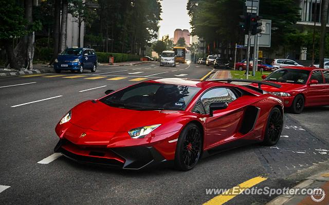 Lamborghini Aventador spotted in Kuala Lumpur, Malaysia